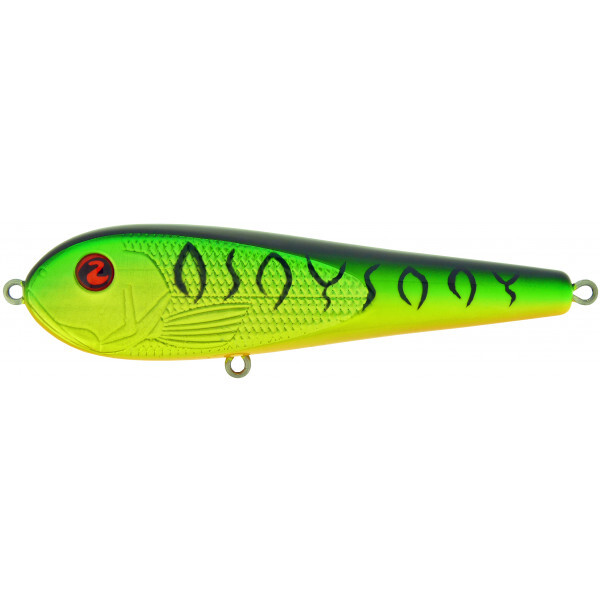 River2Sea ICBM 120 Jerkbait - Fire Tiger