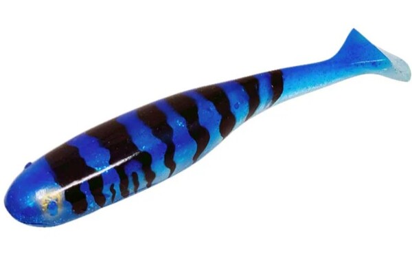 Gator Catfish Paddle 22cm Softbait - Blue Silver Glitter