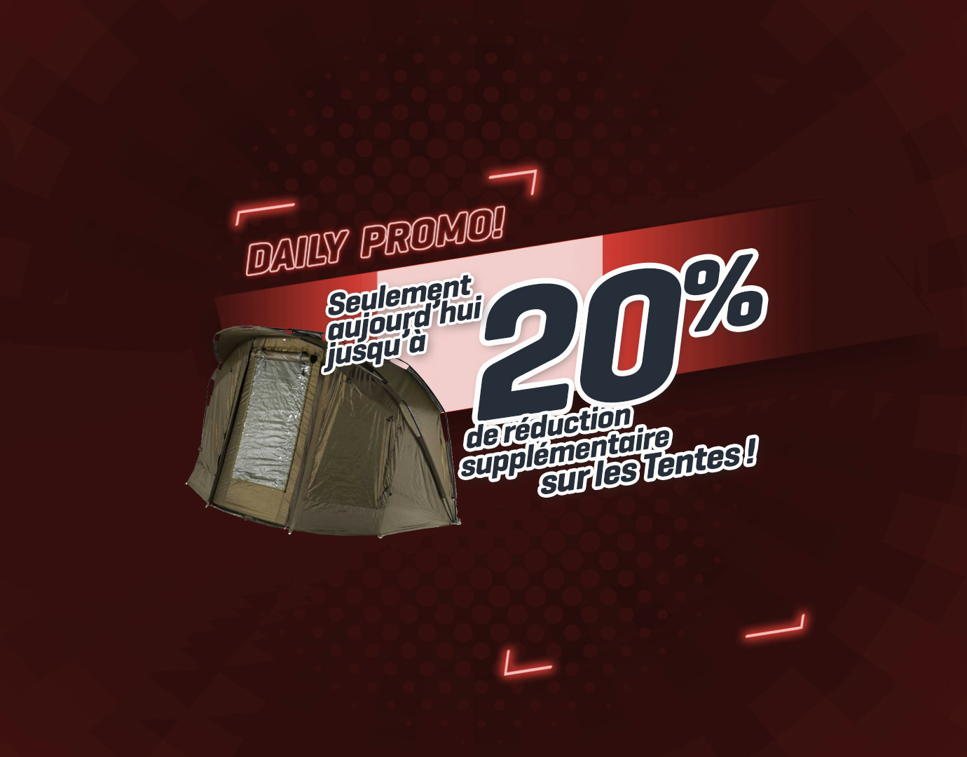 Subbanner: Tot 20% Karpertenten