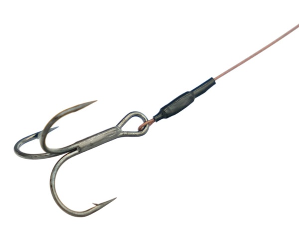 Rozemeijer Deadbait Vorfächer 1x Single + Drilling 50cm 30lb (2 St)