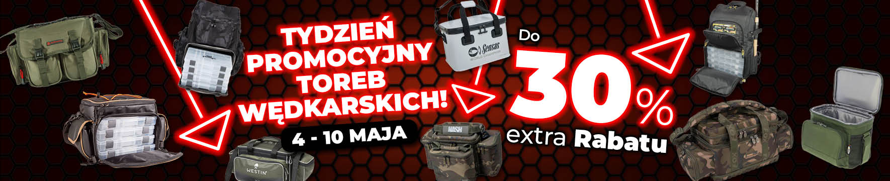 Weekactie Topbanner: Tot 30% Vistassen