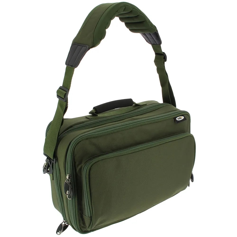 NGT Unisexe fla 900 Plastique Rigide Rig Board avec Broches pour pêche à la Carpe, Vert, 34.5 x 9 x 2.5 cm