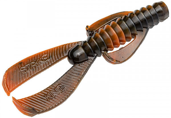 Strike King Rage Ned Bug 6,5cm, 6 stuks!