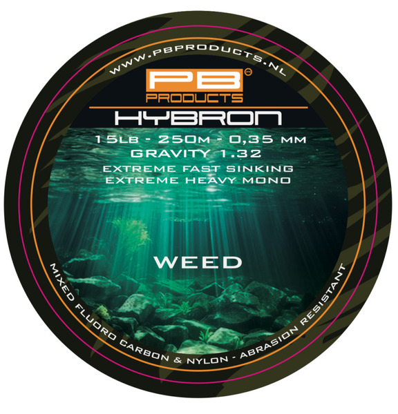 PB Products Hybron Weed Nylon Line (600m)