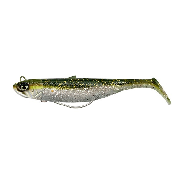 Savage Gear Savage Minnow Wl - Grün Silber