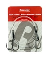 Rozemeijer 100% Fluoro Carbon Deadbait Leaders 1x #1 Treble 60cm 80lb (2 Stuks)