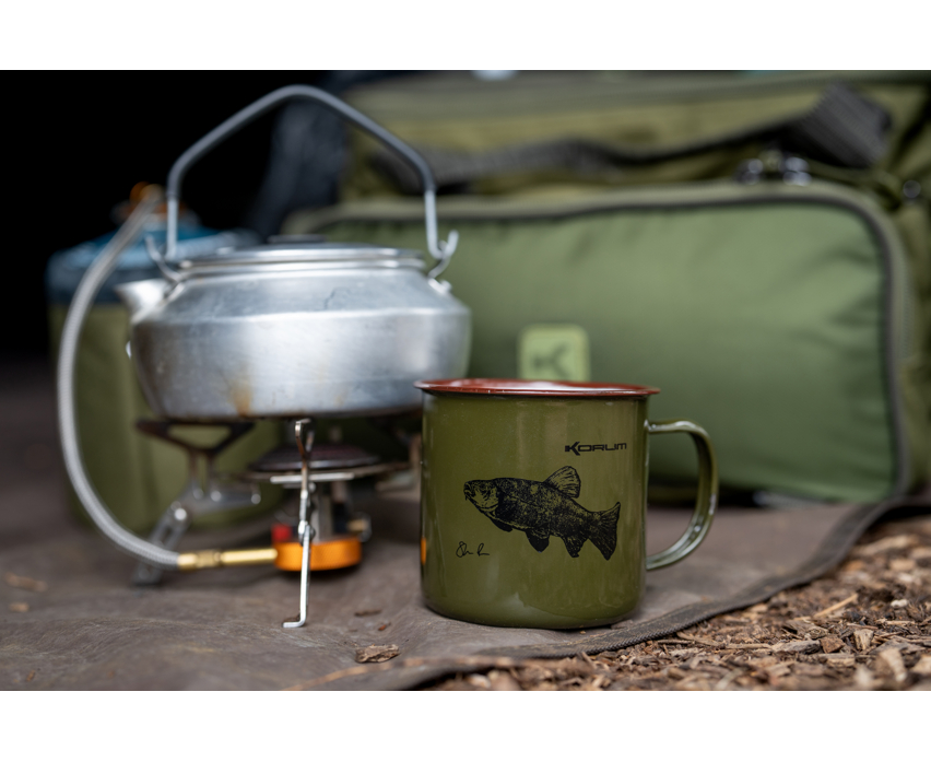 Tazza Korum Classic Enamel Barbel Mok