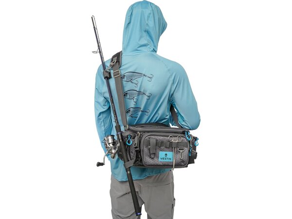 Borsa a Tracolla Westin W4 HD M Titanium Grey (incl. 3 cassette per materiali!)