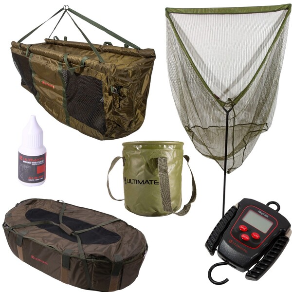 Ultimate Complete High End Carp Care Set Completo de Pesaje y Aterrizaje