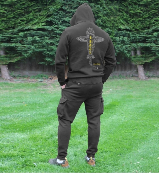 Vass 'Carp Rising' Hoodie Black 