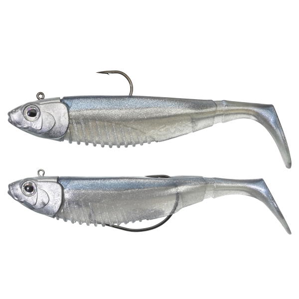 Gunki G'Bump Swm 125 Ready Pack Softbait 12.5cm (20g) (2 stuks) - Silver Blue