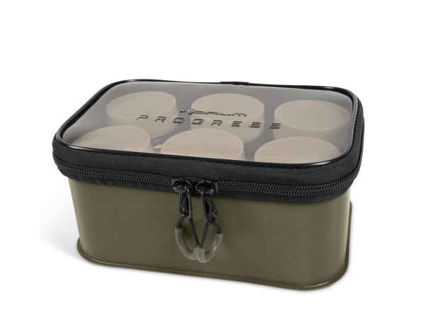 Korum Progress EVA Hookbait Pouch (Incl. Hookbait Pots)