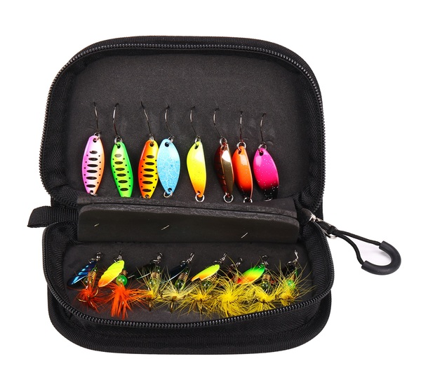 Fish4All Spinner & Spoon Wallet Mix 1 (16 pieces)