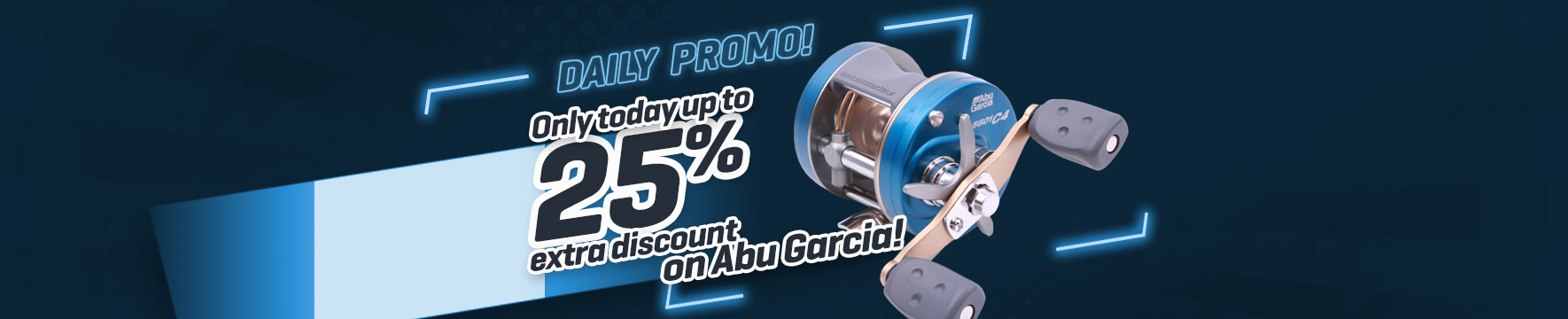 Topbanner: Tot 25% Abu Garcia