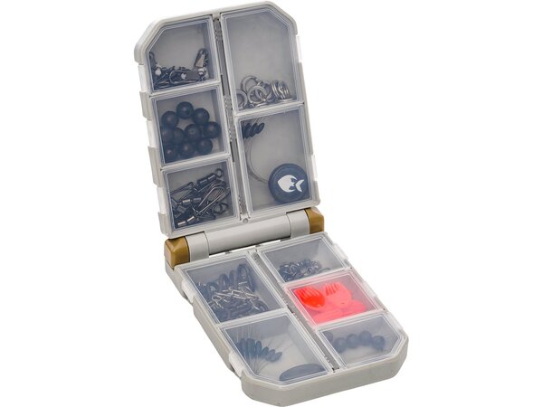 Cassetta per Accessori per Esche Morte Westin Rigging Fino a 39kg Black Nickel (119pz!)