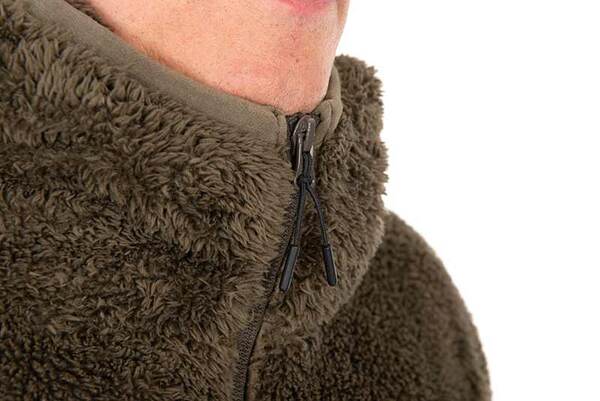 Kurtka Wędkarska Fox Khaki HD Premium Full Zip Teddy