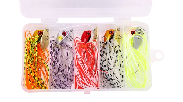 Fish4All Bladed Jig Kit 19g 12cm (5 Stuks)