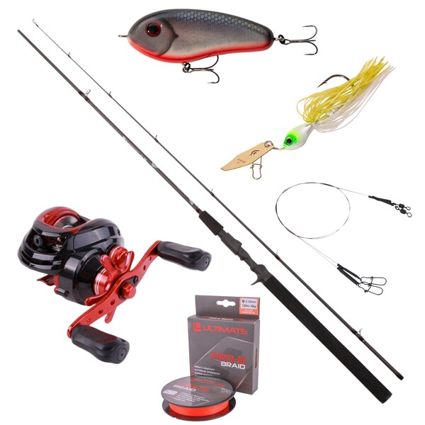 Ultimate Pike Caster Baitcaster Set