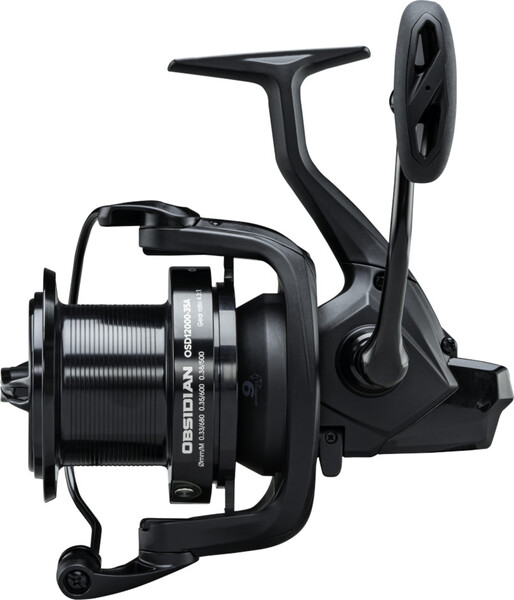 Okuma Obsidian Carp Carrete Big Pit Incl. Bobina de Repuesto