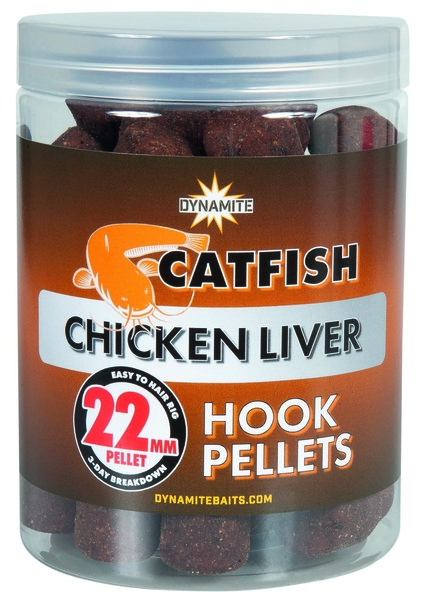 Dynamite Baits Catfish Chicken Liver Hook Pellet - 22mm