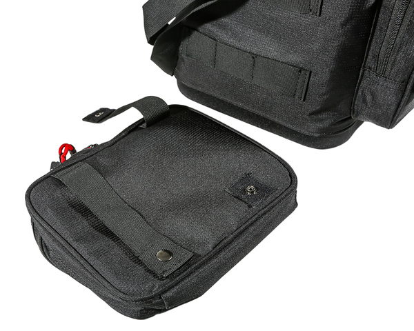 Ultimate Hardtop Tactic Lure Bag (Incl. 5 Tackleboxen + Pouch!) - Large