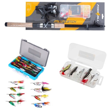 Fish4All Multi-Catch Combo Set Completo de Caña