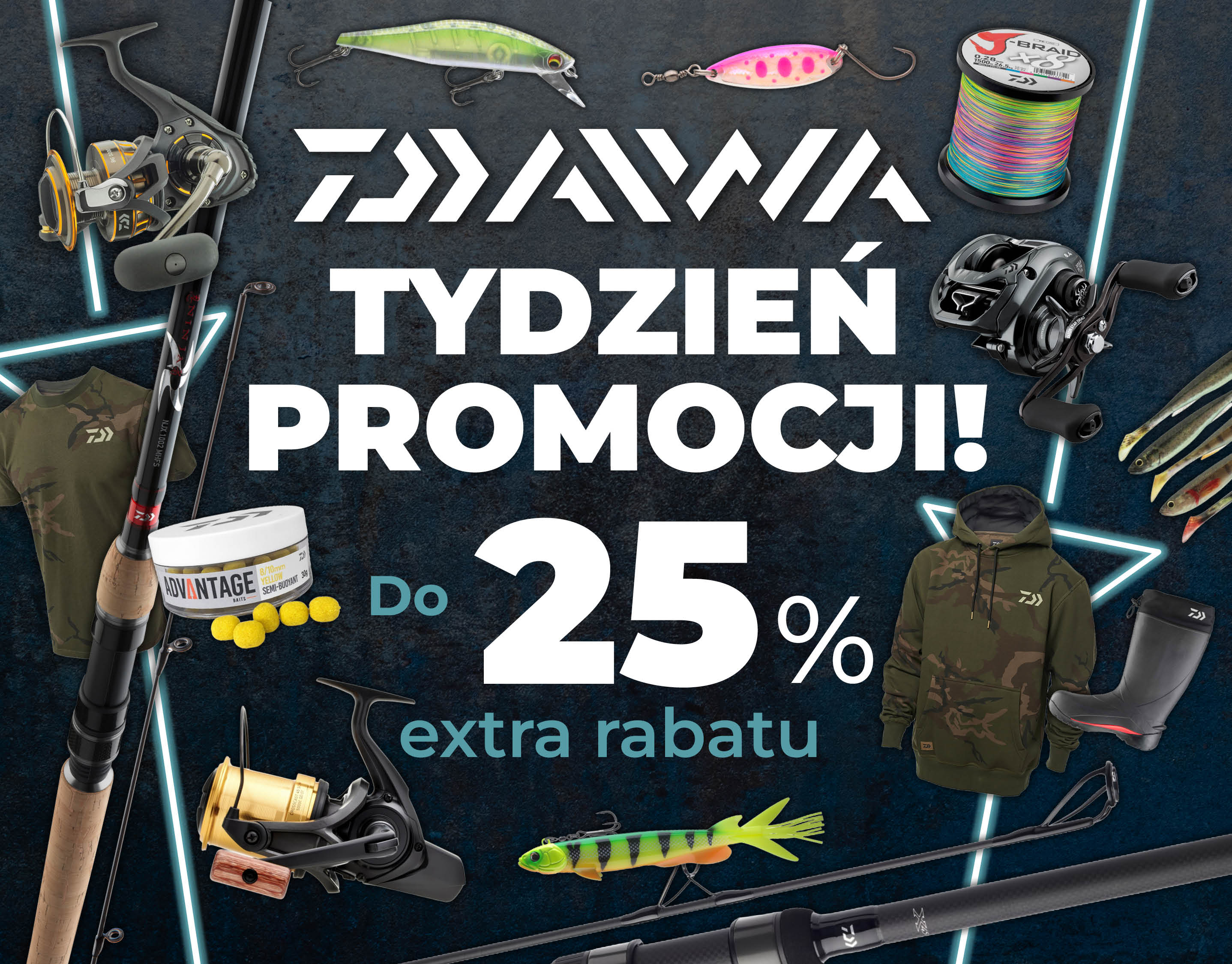 Weekactie: Subbanner: Tot 25% Daiwa