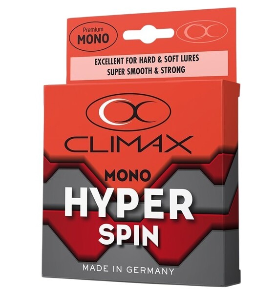 Climax Hyper Spin Red Nylon Angelschnur (150m)