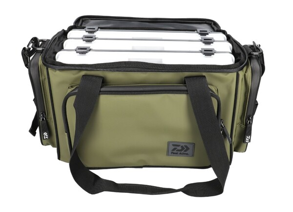Daiwa D-Vec WP 300 Tackle Box Bag Raubfischtasche (Inkl. 3 Tackleboxen)