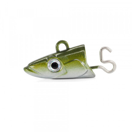 Fiiish Black Eel Jighead Off Shore No.2 8gr Khaki (2 pieces)