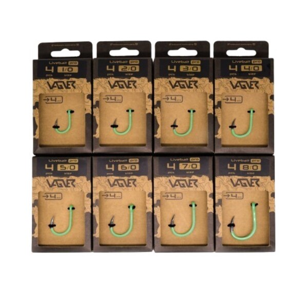 Vagner Meerval Haak Live Bait Pro (4 Stuks)