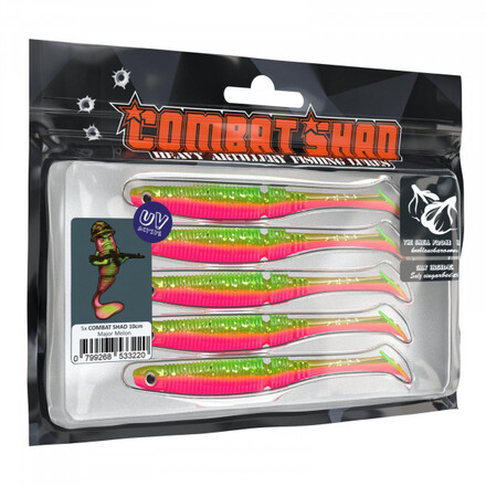 Combat Shad 7,5cm (4stuks) Major Melon