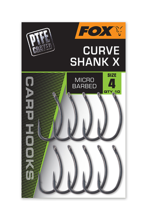Fox Curve X Karperhaak (10 Stuks)