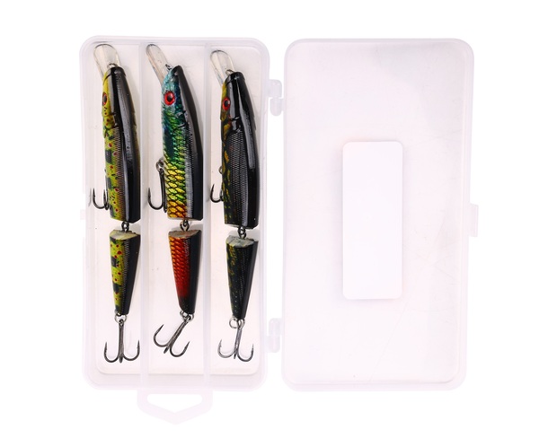 Fish4All Hardlure Kit Jointed 1 Floating Pluggen Set 14cm 22g (3 Stuks)