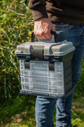 Ultimate Compact Storage Box including 4 Tackle Boxes