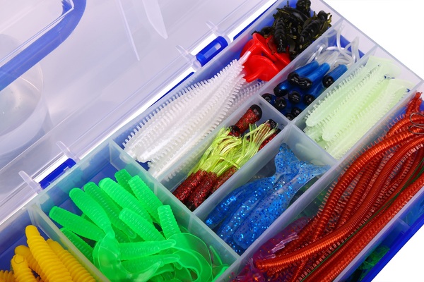 Fish4All Multi Lure Box Hard, Soft & Metal + Pliers (328pcs)