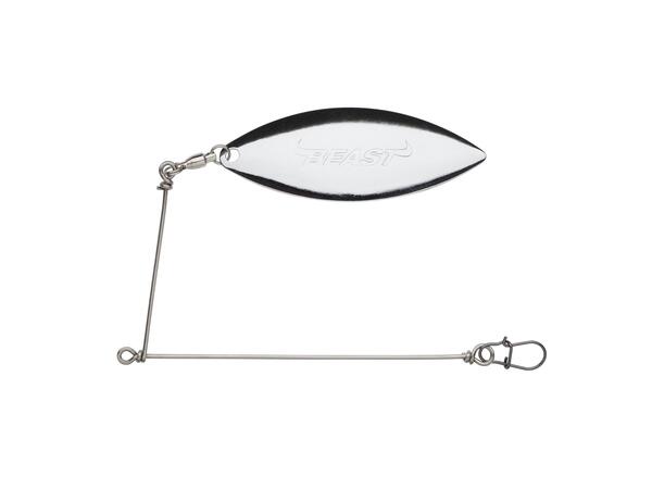 Abu Garcia Beast Insta Spinnerbait Small 9cm (2 pieces) - Silver