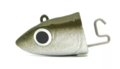 Têtes plombées kaki Black Minnow Fiiish (2 pièces)