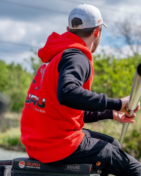 Guru Hoodie - Red/Black
