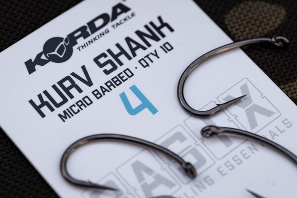 Haczyki Karpiowe Korda Basix Kurv Barbed (10 Sztuk)