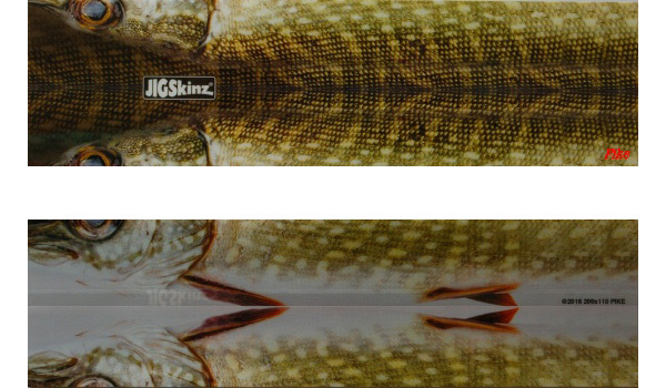 JigSkinz Fundas para Señuelos - Pike