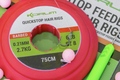 Korum Limitless Quickstop Feeder Hair Rigs Barbed Onderlijnen 75cm (8pcs)