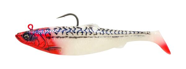 Savage Gear 4D Herring Big Shad 25cm (300g) (2+1 sztuki) - Red Head Mackerel