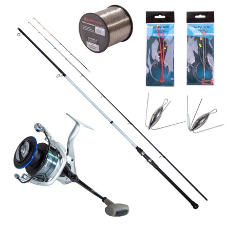 Ultimate Bluecore Quiver Boat Set de Caña para Pesca en el Mar 3,00 m