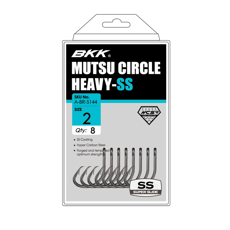 Confezione Da 100 Ami Da Pesca Offset Circle Hooks Taglia #2 - Tackleworks 7384