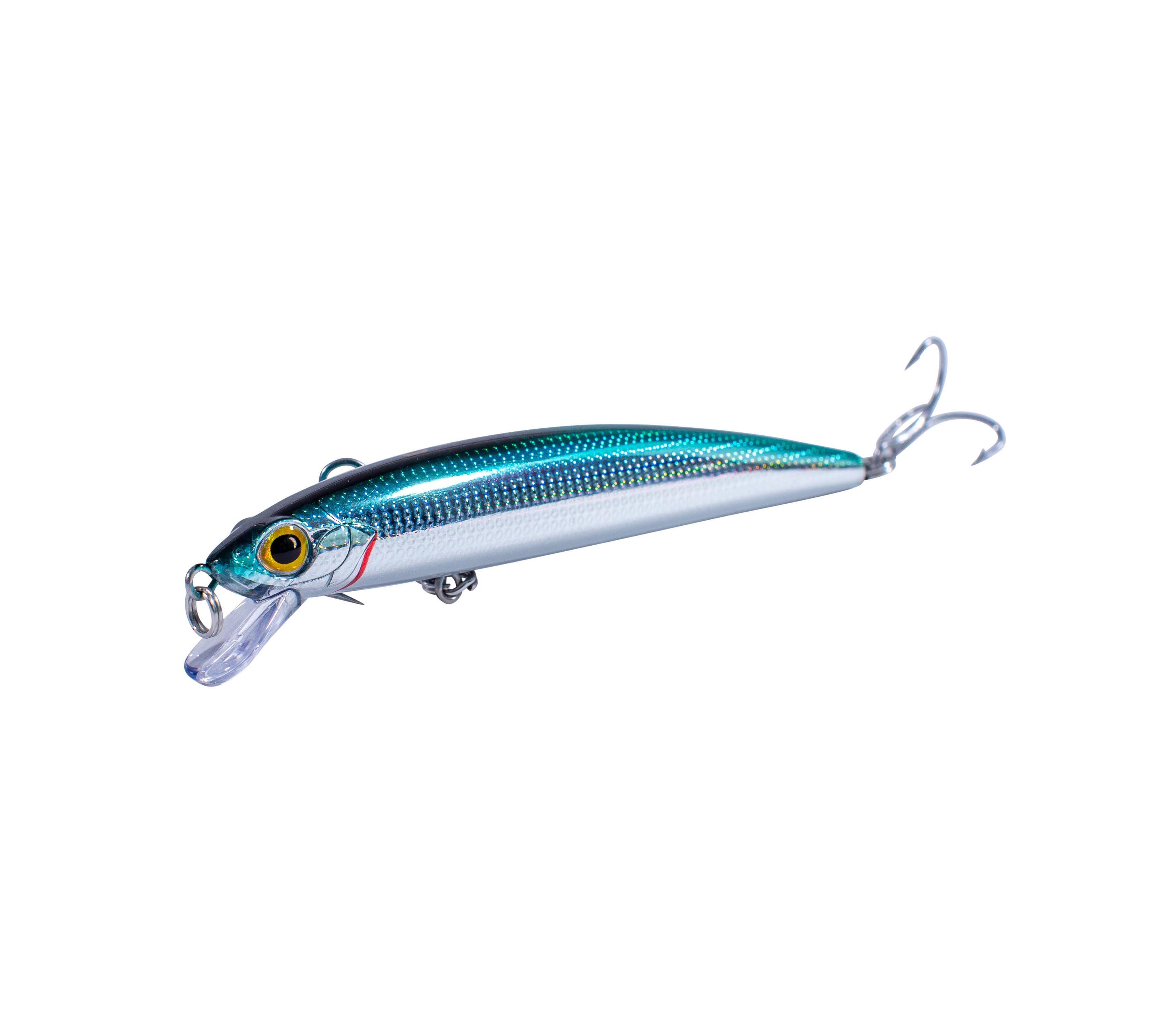 Kit de leurres de pêche minnow CrankBait Bass Leurres 24pcs Appâts artificiels pour bar, truite, brochet, saumon, matériel de pêche en eau salée et eau douce
