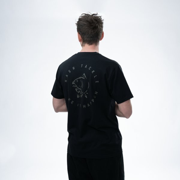 Nash Make It Happen Carp Logo Camiseta Negra