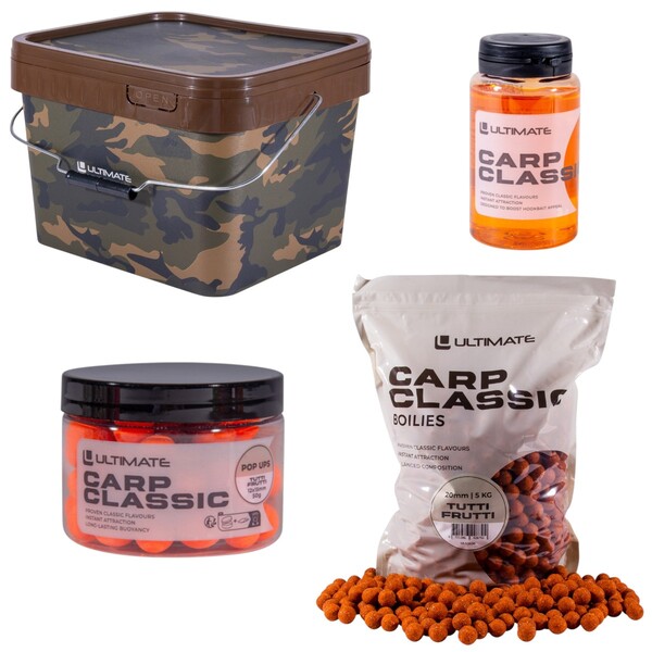 Ultimate Bucket Deal Carp Classic (Incl. 5kg Boilies!)