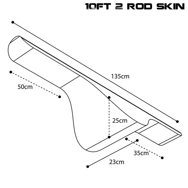 Nash Scope OPS Hi Protect 2 Rod Skin  - 10ft