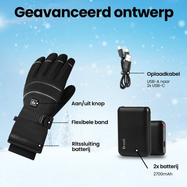 Elektryczne Rękawiczki Saaf